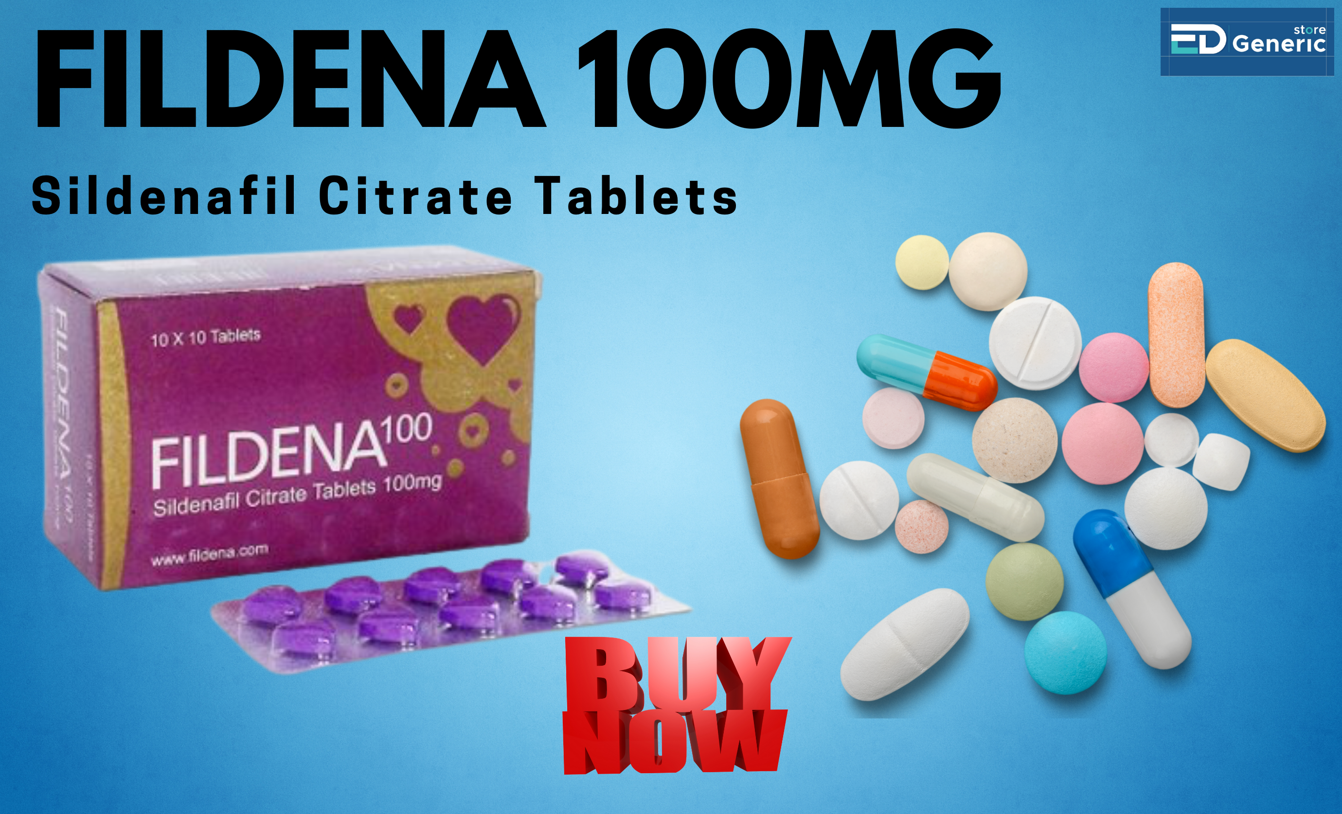 Buy Fildena 100mg online | Ed Generic Store